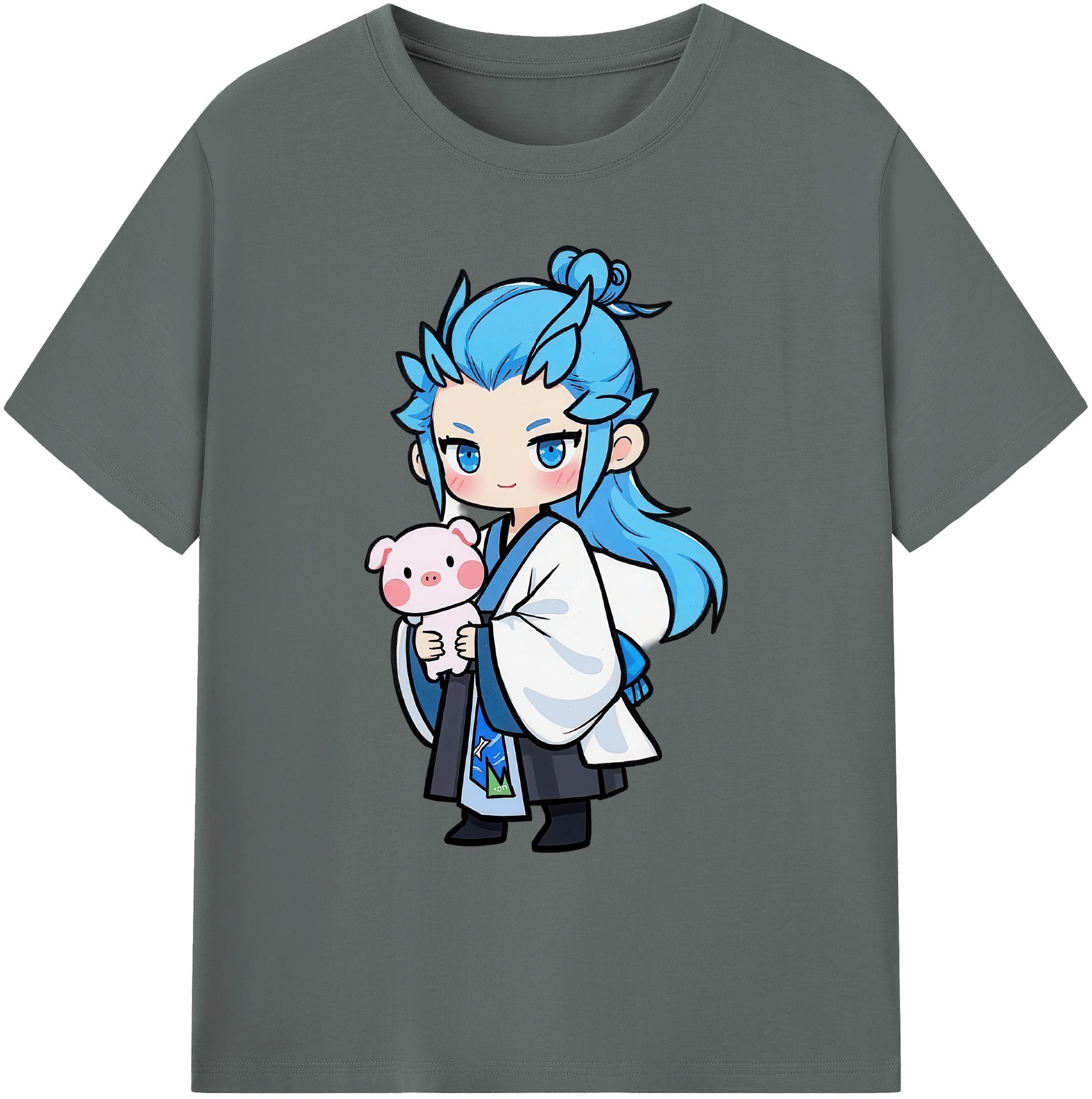 （画像用） Ne Zha 2 ナタ 魔童の大暴れ 綿100％ メンズ半袖Tシャツ｜肌触りやわらか＆通気性